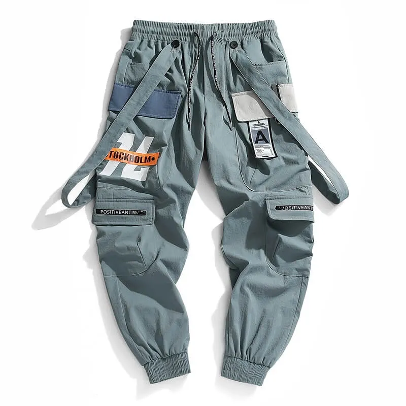 Stockholm Cargo Pants Japanese Streetwear Joggers