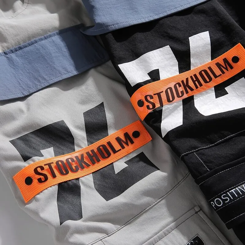 Stockholm Cargo Pants Japanese Streetwear Joggers