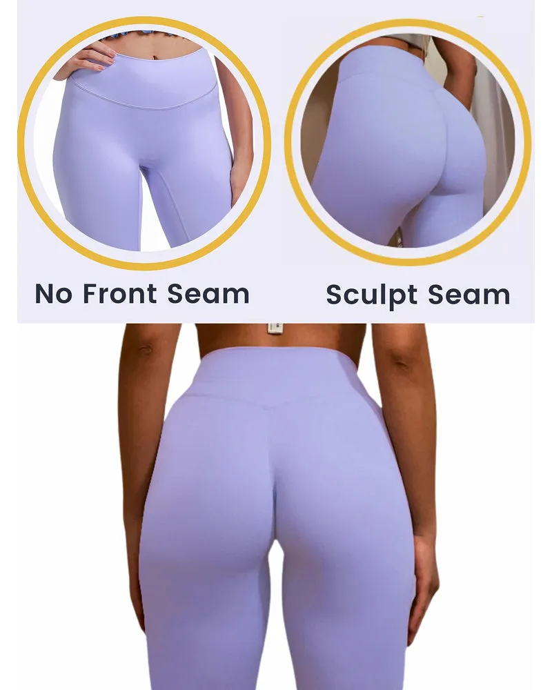 Sunzel Workout Leggings for Women Butt Lifting, Invisible Butt Scrunch Tummy Control Gym Leggings