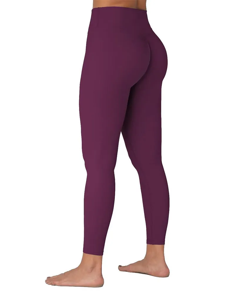 Sunzel Workout Leggings for Women Butt Lifting, Invisible Butt Scrunch Tummy Control Gym Leggings