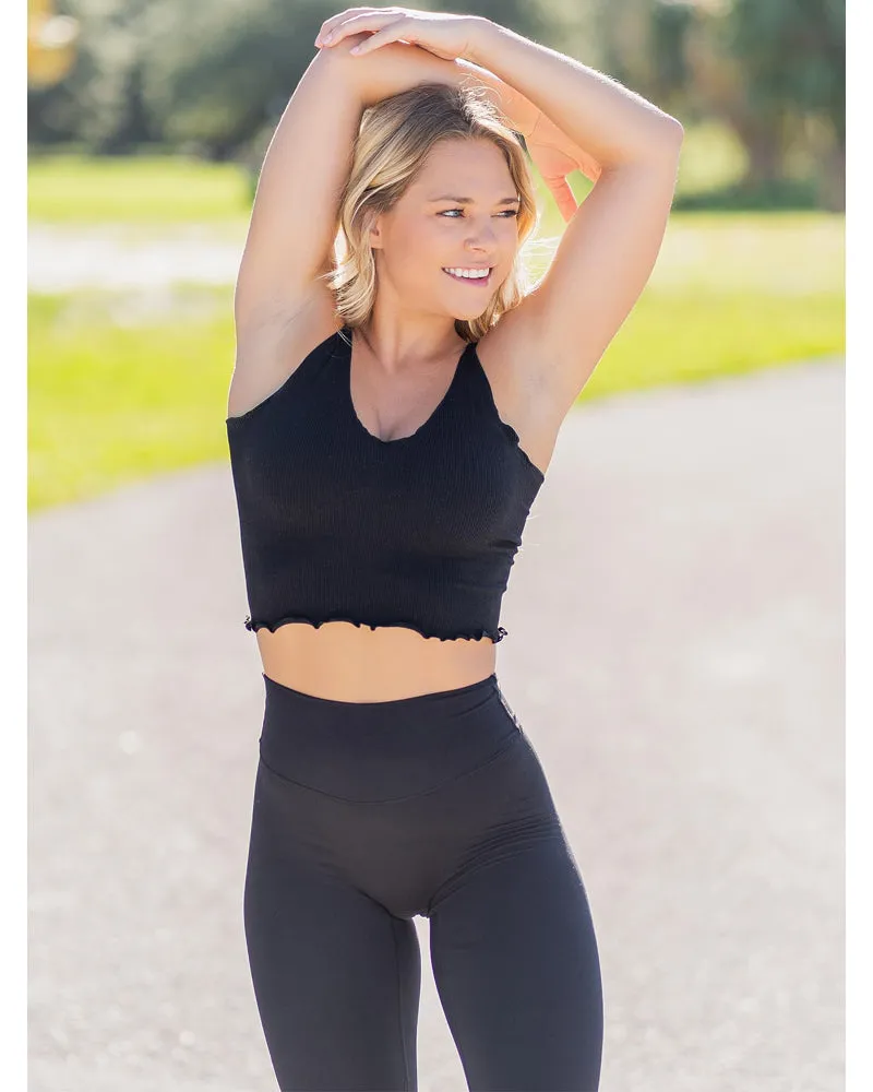 Sunzel Workout Leggings for Women Butt Lifting, Invisible Butt Scrunch Tummy Control Gym Leggings