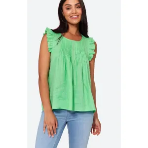 Top La Vie Frill - Kiwi