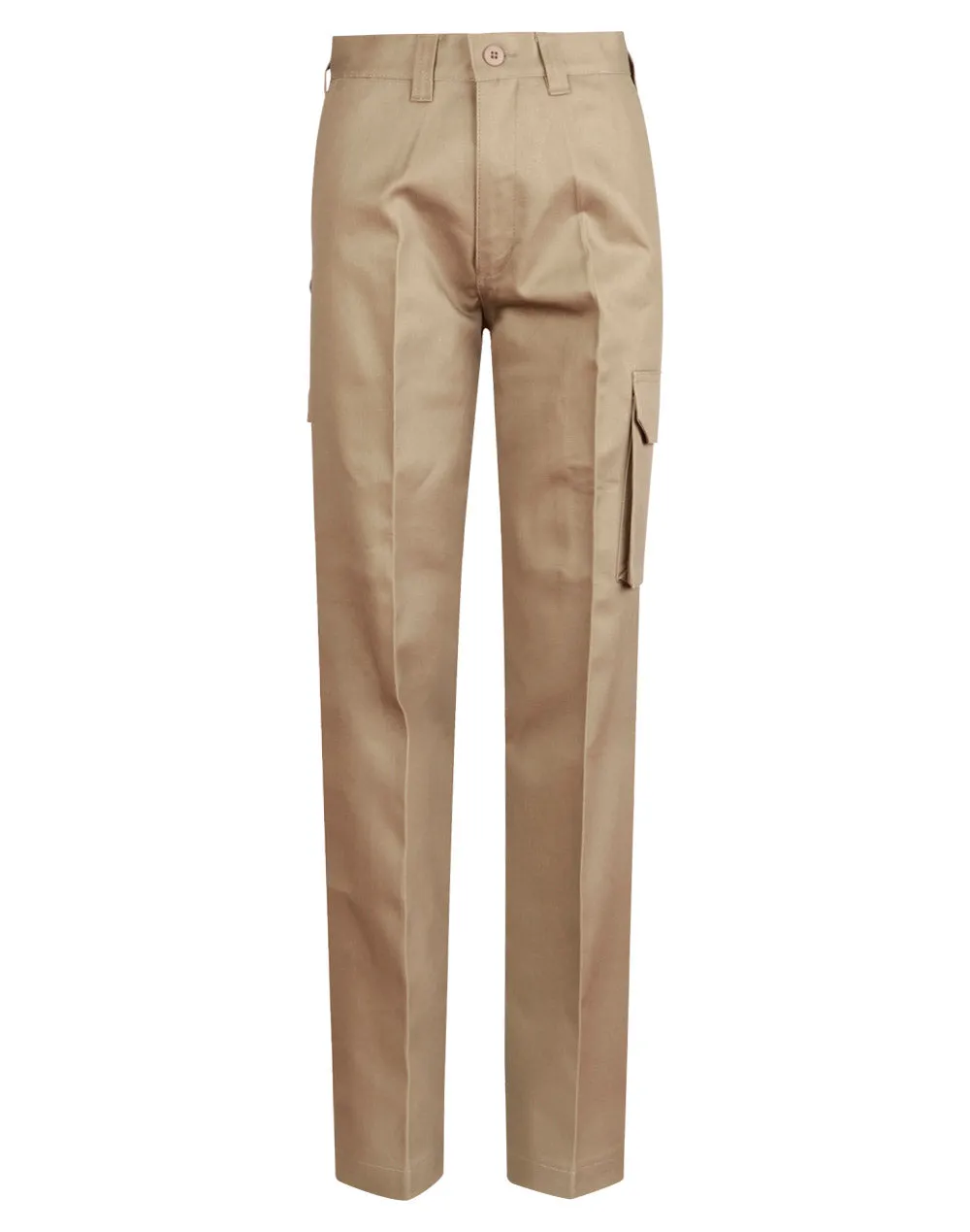 Winning Spirit Men's Heavy Cotton Pre-shrunk Drill Pants Longer Leg Size (WP13)