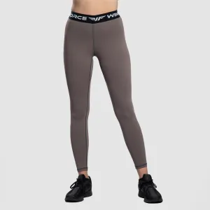 WOMEN TULIP LEGGINGS(KHAKI BROWN)