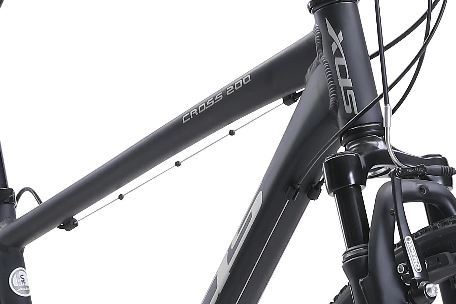 XDS Cross 200 21sp Comfort Hybrid Bike //  Matte Black